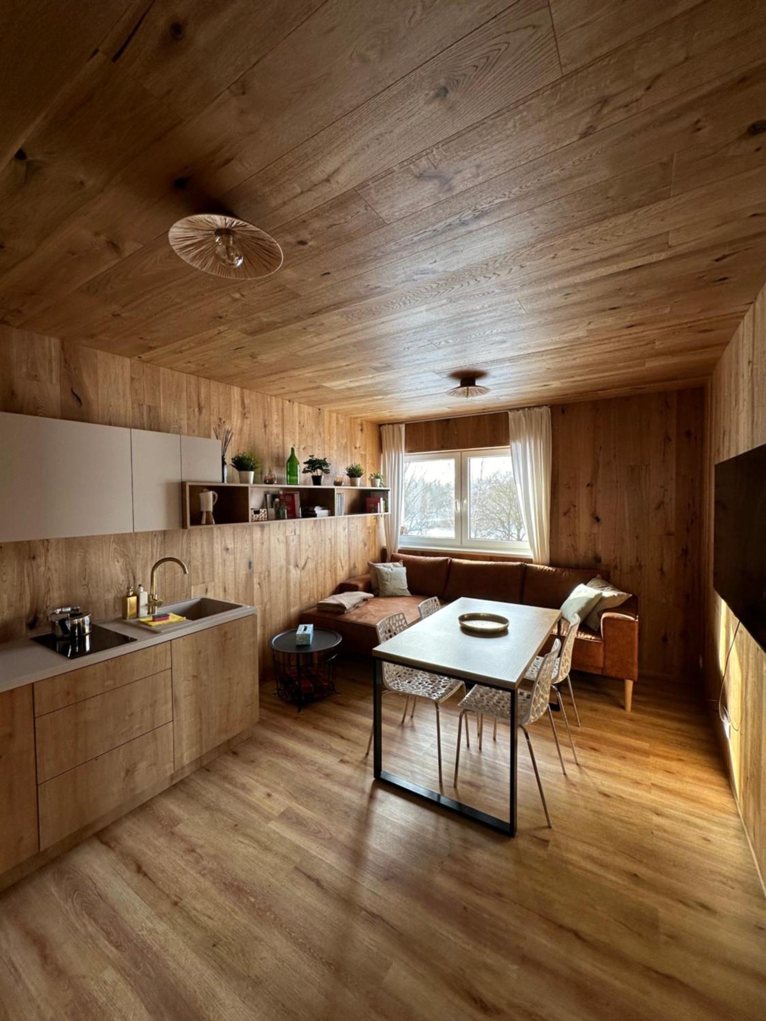 Unique Lipno Apartment Cerna v Posumavi Luaran gambar